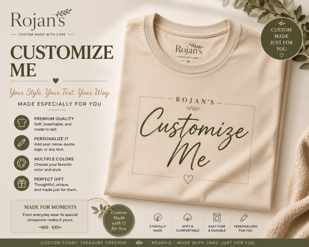 Custom Printed T-Shirt